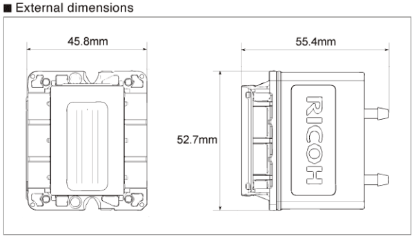 Ricoh GEN5i TH5241 Cabezal Ricoh G5i 3.5PL UV Pprint Head for 1216 UV Flatbed Printer - Image 2