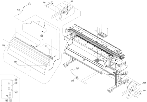 EPSON SC-F9200 / F9280 BOARD ASSY., ENCORDER 2208696