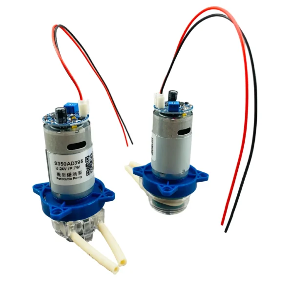 S350AD395 Micro Peristaltic Pump DC Flow 24v 7w For DTF DTG Printer Ink Pump Adjustable speed white ink circulation motor - Image 5