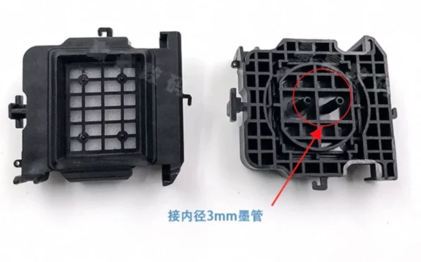 Capping top for XP600 TX800 printhead chinese digital printer
